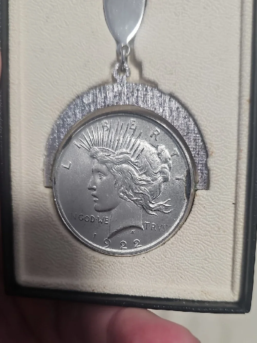 SWANK vintage keychain